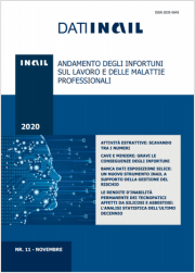 Dati INAIL 11/2020 - Andamento degli infortuni sul lavoro e delle malattie professionali Dati INAIL 11/2020 - Andamento degli infortuni sul lavoro e delle malattie professionali