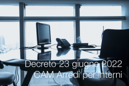 Decreto 23 giugno 2022 / CAM Arredi per interni