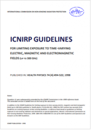 Guidelines Exposure to Time-Varying Electric, Magnetic, and Electromagnetic Fields (Up to 300 GHz)