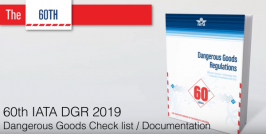 Dangerous Goods Check list / Documentation 60th IATA DGR 2019
