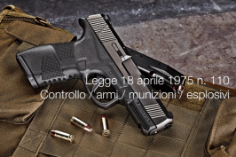Legge 18 aprile 1975 n. 110 Legge 18 aprile 1975 n. 110