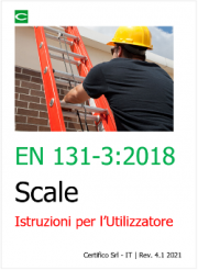 EN 131-3 Scale - Istruzioni per l’Utilizzatore