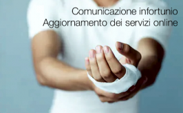 Comunicazione di infortunio | Aggiornamento dei servizi online