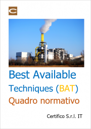 Best Available Techniques (BAT): Quadro normativo