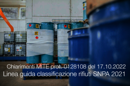 Chiarimenti MITE prot. 0128108 del 17.10.2022