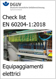 Check list EN 60204-1:2018 Testing of the electrical equipment of machines - IFA Check list EN 60204-1:2018 Testing of the electrical equipment of machines - IFA