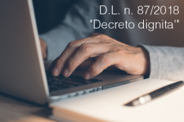 Decreto Legge 12 luglio 2018 n. 87 