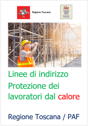 Linee indirizzo protezione lavoratori dal calore