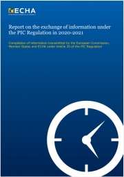 Report on the exchange of information under the PIC Regulation in 2020-2021