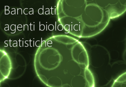 Banca dati agenti biologici - statistiche