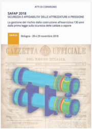 SAPAF 2018 | Sicurezza ed affidabilità delle attrezzature a pressione