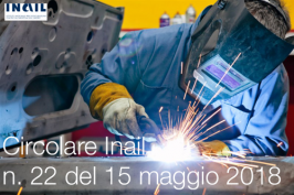 Circolare Inail n. 22 del 15 maggio 2018