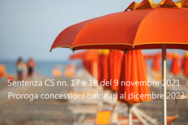 Sentenza Consiglio di Stato nn. 17 e 18 del 9 novembre 2021 Sentenza Consiglio di Stato nn. 17 e 18 del 9 novembre 2021