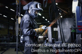 Certificato esame UE del tipo DPI: Direttiva 89/686/CEE e Regolamento (UE) 2016/425