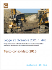 Legge 21 dicembre 2001 n. 443