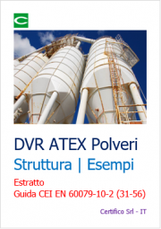 DVR ATEX Polveri: Guida CEI 31-56 a EN 60079-10-2