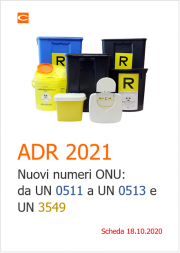 ADR 2021 | Nuovi numeri ONU ADR 2021 | Nuovi numeri ONU