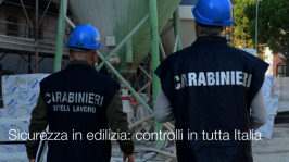 Sicurezza in edilizia: controlli in tutta Italia