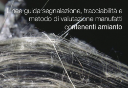 Linee guida segnalazione, tracciabilità e metodo di valutazione manufatti contenenti amianto