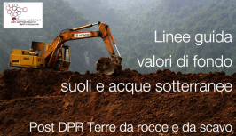 SNPA Delibera 20/2017 - Linee guida valori di fondo suoli e acque