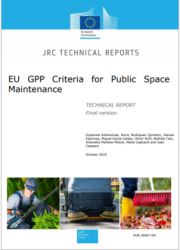 EU GPP criteria for public spaces maintenance