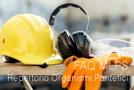 FAQ - Repertorio Organismi Paritetici FAQ - Repertorio Organismi Paritetici