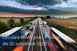 Circolare MIMS prot. n. 29290 del 20 settembre 2022