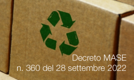 Decreto MASE n. 360 del 28 settembre 2022 Decreto MASE n. 360 del 28 settembre 2022