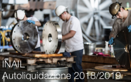 INAIL | Autoliquidazione annuale dei premi 2018/2019