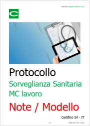 Il protocollo di sorveglianza sanitaria MC lavoro