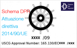 Schema DPR attuazione direttiva 2014/90/UE