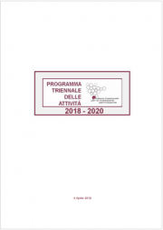 Programma Triennale Attivita' (PTA) SNPA 2018-2020