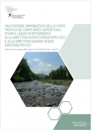 Valutazione armonizzata dello stato trofico dei corpi idrici superficiali Valutazione armonizzata dello stato trofico dei corpi idrici superficiali