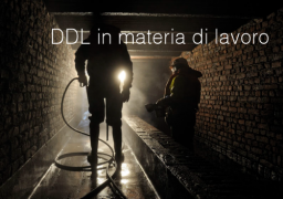 Disegno di Legge in materia di lavoro Disegno di Legge in materia di lavoro