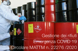 Circolare MATTM n. 22276 del 30/03/2020