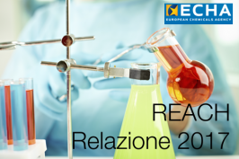 ECHA - Relazione 2017 Regolamento REACH ECHA - Relazione 2017 Regolamento REACH