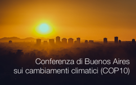 Conferenza di Buenos Aires sui cambiamenti climatici (COP10) Conferenza di Buenos Aires sui cambiamenti climatici (COP10)