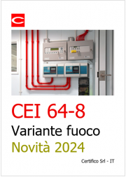 CEI 64-8 Variante fuoco 2024 CEI 64-8 Variante fuoco 2024