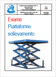 Esame approfondito di piattaforme elevabili EN 1570-1