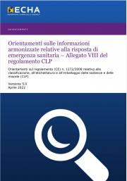 Orientamenti informazioni armonizzate risposta emergenza sanitaria