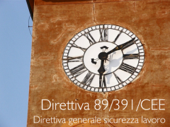 Direttiva 89/391/CEE Direttiva 89/391/CEE