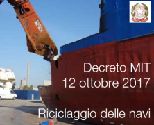 Decreto MIT 12 ottobre 2017