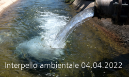 Interpello ambientale 04.04.2022 - VIA per progetti concessione di derivazione superficiale e sotterranea