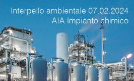 Interpello ambientale 07.02.2024 - AIA Impianto chimico definizione di scala industriale Interpello ambientale 07.02.2024 - AIA Impianto chimico definizione di scala industriale