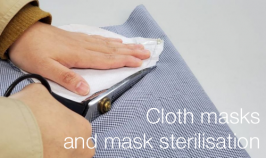 Cloth masks and mask sterilisation 