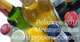 Relazione 2016 Legge Quadro alcol e problemi correlati