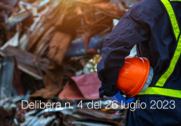 Delibera n. 4 del 26 luglio 2023