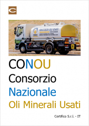 CONOU: Consorzio Nazionale Oli Minerali Usati CONOU: Consorzio Nazionale Oli Minerali Usati