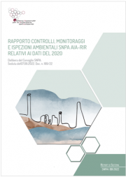 Rapporto controlli, monitoraggi e ispezioni ambientali SNPA AIA-RIR - 2020