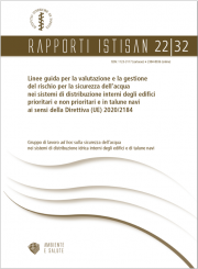 Linee guida valutazione del rischio sicurezza acqua nei sistemi di distribuzione interni degli edifici